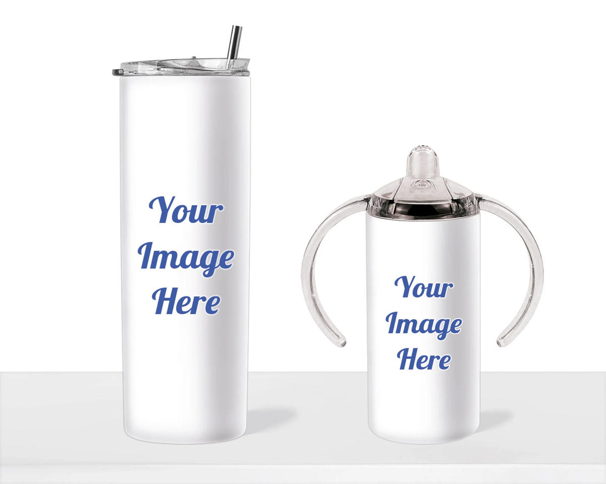 Custom Printed Tumblers & Sippy Cups — Personalized Drinkware