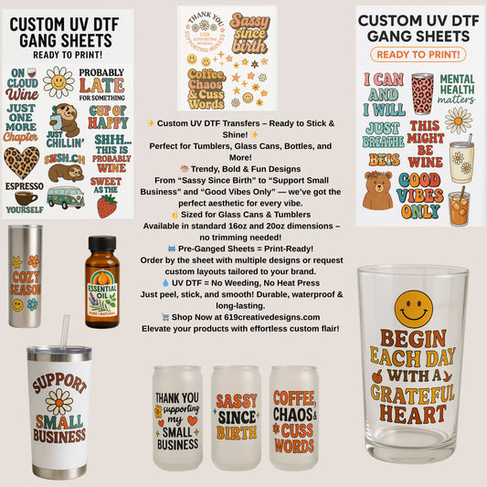 UV DTF STICKERS