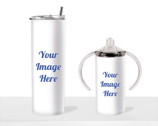 Custom Printed Tumblers & Sippy Cups — Personalized Drinkware